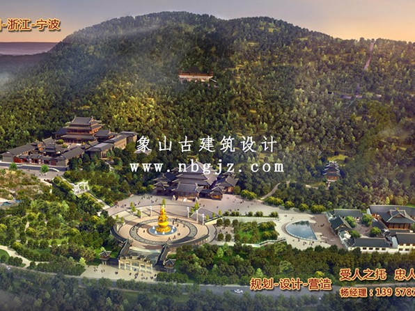 寺廟設(shè)計(jì)布局的原則
